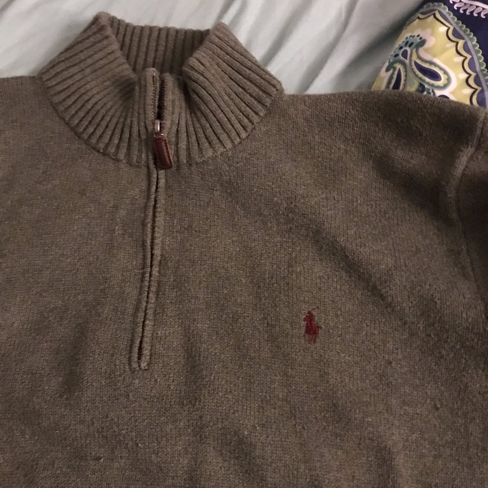 Ralph Lauren quarter zip sweater